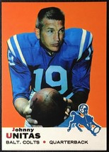 1969 Topps #25 Johnny Unitas Reprint - MINT - Baltimore Colts - £1.56 GBP