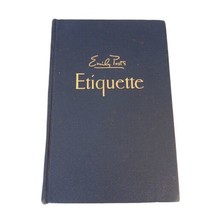 Emily Post&#39;s Etiquette 1960 10th Edition Funk &amp; Wagnall Vtg Hardback Book READ - £10.99 GBP