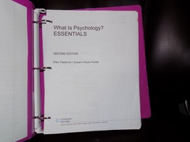 Cengage Advantage Books: What Is Psychology? : Essentials by Ellen E. Pastorino - £43.53 GBP