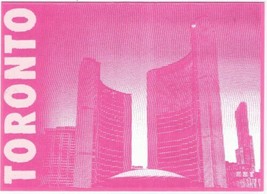 Postcard Myseum Of Toronto Red City Hall 5&quot; x 7&quot; - $3.95