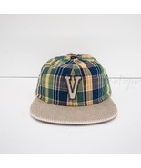 NWT Vans VN0A7POT2N1 Anaheim Jockey Cap Strap Clip Adjustable Hat Plaid ... - £18.25 GBP