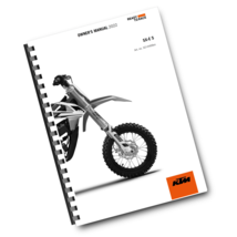 KTM 2022 - SX-E 5 - OWNERS MANUAL USER GUIDE - $49.00