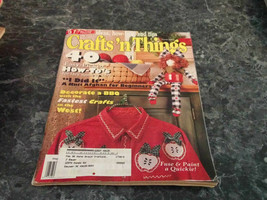 Crafts &#39;n Things Magazine August 1995 Marbleized Granite Vase - £2.38 GBP