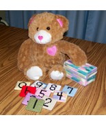 Baby Number Tiles, Handmade, Plastic Canvas, Shower Gift, Baby Toy, Colors - £17.52 GBP