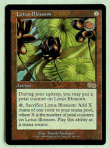 Lotus Blossom - Urza&#39;s Saga - 1998 - Magic the Gathering - $5.89