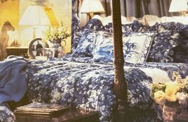 Ralph Lauren Westland Stripe Full Flat Sheet Staffordshire Porcelain Isa... - $98.95