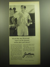 1958 Jantzen Fashion Advertisement - Ken Rosewall - £14.53 GBP