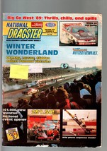 National DRAGSTER-FEBRUARY 24 1989-NHRA-CHIEF AUTOPARTS-WINTERNATIONALS Vg - £24.34 GBP