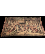 Tapestry Wall Hanging 3Ft Large European French Romantic Victorian Antiq... - $242.74