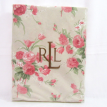 Ralph Lauren Flower Shed Rose Floral 70-inch Round Tablecloth - $58.00