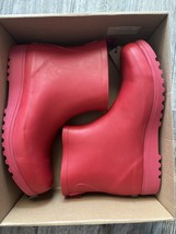 Chooka Crimson Rubber Pull On Waterproof Atlas Shortie Rain Boots Size 8M - $39.29