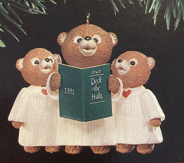 Hallmark Keepsake Ornament 1991 Tender Touches Collection Glee Club