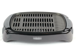 Hamilton Beach HealthSmart Black Indoor Outdoor Grill 31605A - £64.09 GBP