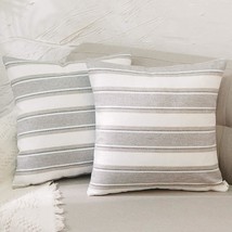 Natus Weaver 22&quot; X 22&quot; 2 Pc. Decorative Linen Sq.Are Throw Pillow Cases Cushion - £28.93 GBP