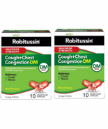 2 xRobitussin Adult Maximum Strength Cough +Chest Congestion Dm Max Liqu... - $206.38 MXN