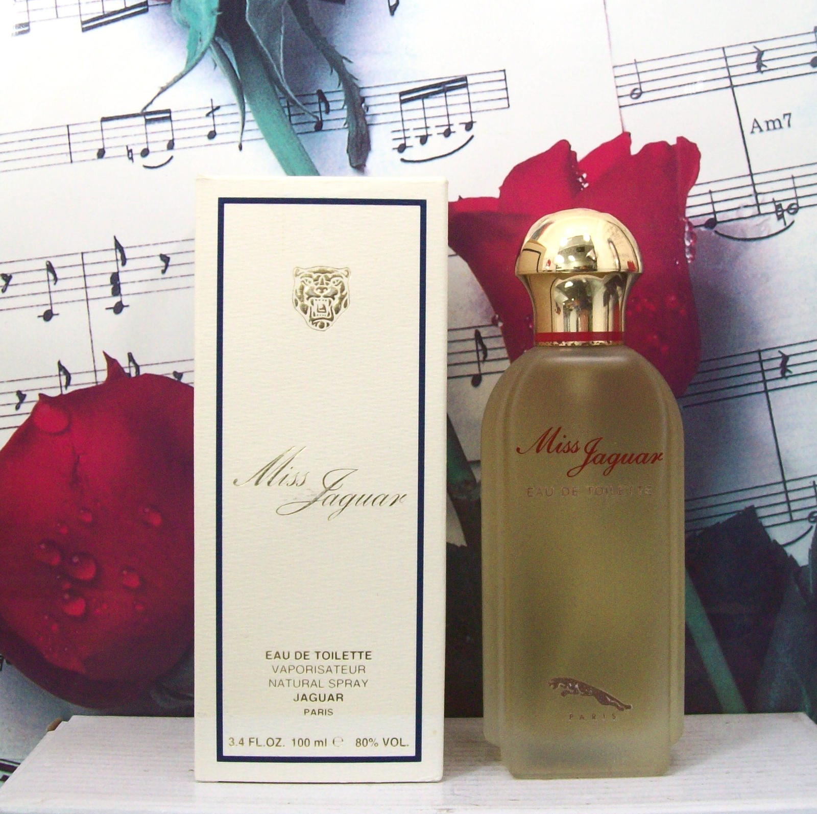 Miss Jaguar EDT Spray 3.4 FL. OZ. NWB - $89.99