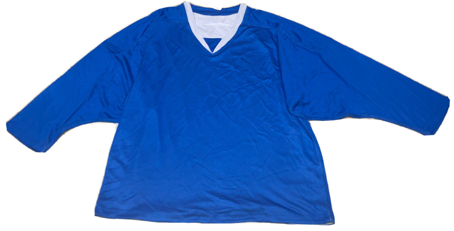 Primary image for Johnny Mac’s Reversible Adult Medium Practice Hockey Jersey Royal/White-SHIP24HR