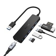 5-Port Usb 3.0 Hub, Ultra-Slim Usb Hub With Usb-C Powered Port[Charging Not Supp - £8.96 GBP