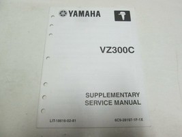 2004 Yamaha VZ300C Supplementary Service Manual LIT-18616-02-81 OEM BOAT - £11.53 GBP