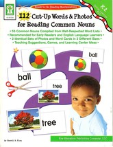 Ready to Go Reading Manipulatives 112 Cut Up Words and Photos For Common Nouns - £6.31 GBP