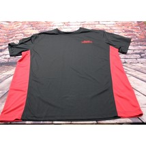 Coca-Cola Consolidated Hydrovvent Tee Black/Red Recycled Polyester XL - £10.97 GBP