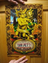 Tom Petty Poster Yellow Chalice January 28-February 1 Fillmore  - £67.21 GBP