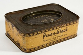 Unusual Vintage Candy Tin - Pecan Glace Brittle - Duncan May Co., Montgo... - £18.68 GBP
