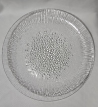 Vintage 1960 IITTALA Ultima Thule Dinner Plate Set Clear Finland TAPIO W... - $89.99