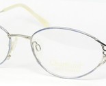 Vintage CHARMANT Pure Titanium 7622 PS PURPLE-BLUE SILVER EYEGLASSES 53-... - £90.90 GBP