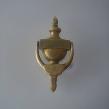 Brass Door Knocker Solid Engravable Colonial Classic Design Vintage 7.5&quot;... - £23.03 GBP