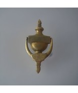 Brass Door Knocker Solid Engravable Colonial Classic Design Vintage 7.5&quot;... - £16.13 GBP