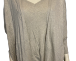 Nic+Zoe Tan and Silver Metallic Tank and Wrap Size XXL - $66.49