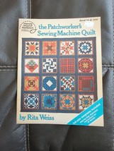 Vintage 1982 The Patchworker’s Sewing Machine Quilt Booklet Paperback Book Q-104 - £12.90 GBP