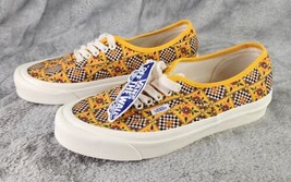 Vans Shoes Unisex Size 7.5M / 9W Yellow 44 DX Anaheim Factory Tile Checkerboard - £64.89 GBP