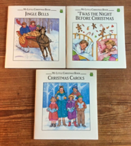 Vintage Leap Frog My Little Christmas Books Set of 3 - £9.48 GBP