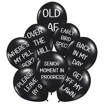 Funny Abusive Balloons | Fun Decoration For Adult Birthday Party | 8 Pack With D - £23.44 GBP