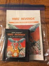 Atari Yars Revenge Video Game-Very Rare Vintage-SHIPS N 24 HOURS - £33.01 GBP
