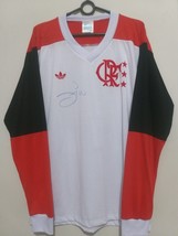 Jersey / Shirt Flamengo Adidas World Champion 1981 10 Zico Autographed b... - $2,000.00