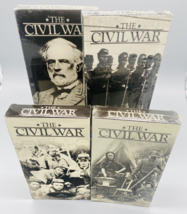 The Civil War Time Life VHS Video Collection 4 Episodes 3 Factory Sealed 1 Not - £5.40 GBP