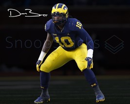 Devin Bush Signed 8x10 Glossy Photo Autographed RP Signature Print Poster Wall A - £13.57 GBP