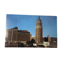 Transit Tower and Plaza Hotel, San Antonio, TX, vintage postcard - £7.96 GBP
