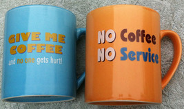 Two (2) &#39;No Coffee&quot; cups, DGI - £9.43 GBP