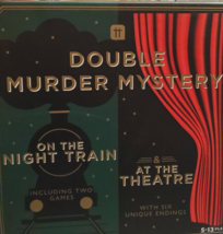 Double Murder Mystery Bundle - On The Night Train &amp; At The Theatre - $65.44