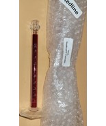 CORNING 10 mL Pyrex Red Graduated Cylinder, Glass Bead #3046-10 Set Of 2 - £13.93 GBP
