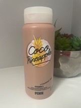 Victorias Secret Pink Coco Pineapple Exfoliating Body Wash Vitamin C Coconut - £17.37 GBP