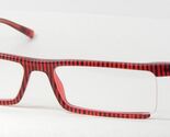 Enjoy E 6015 Rot/Schwarz Streifen Brille Kunststoffrahmen 6015 49-15-140mm - $66.33