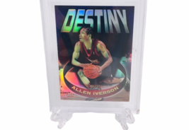 1997-98 Topps Chrome Allen Iverson Destiny Refractor BGS 4 Insert SP 76ers READ - £53.11 GBP