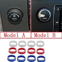 4pcs/set  Car air conditioning Rotary knob for  S60 V60 XC60 S60 V40 Car Air Con - £57.00 GBP