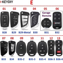 KEYDIY 5Pcs/Lot B Series B11 B12 B15 B16 B18 B21 B22 B25 B27 B28 B29 B30 B33 B34 - £115.44 GBP