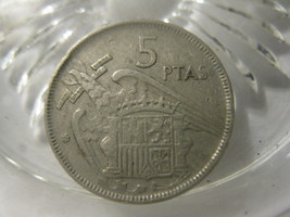 (FC-1271) 1957 (59) Spain: 5 Pesetas - $1.00